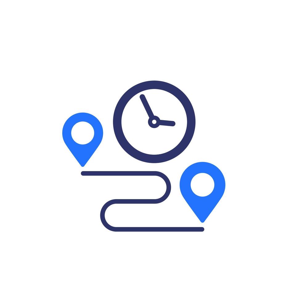 delivery-time-icon-on-white-vector